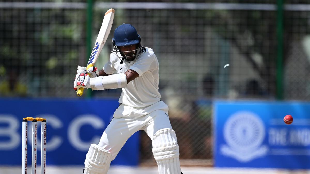 Irani Cup 2024-25: Abhimanyu Easwaran’s ton keeps Rest of India hopeful against Mumbai on Day 3